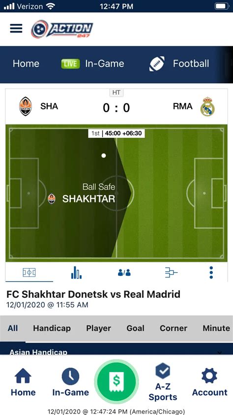 Action 247 Sports Betting App 17+ .